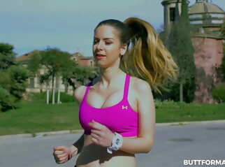 sex Stella Cox bouncy workout sport latina
